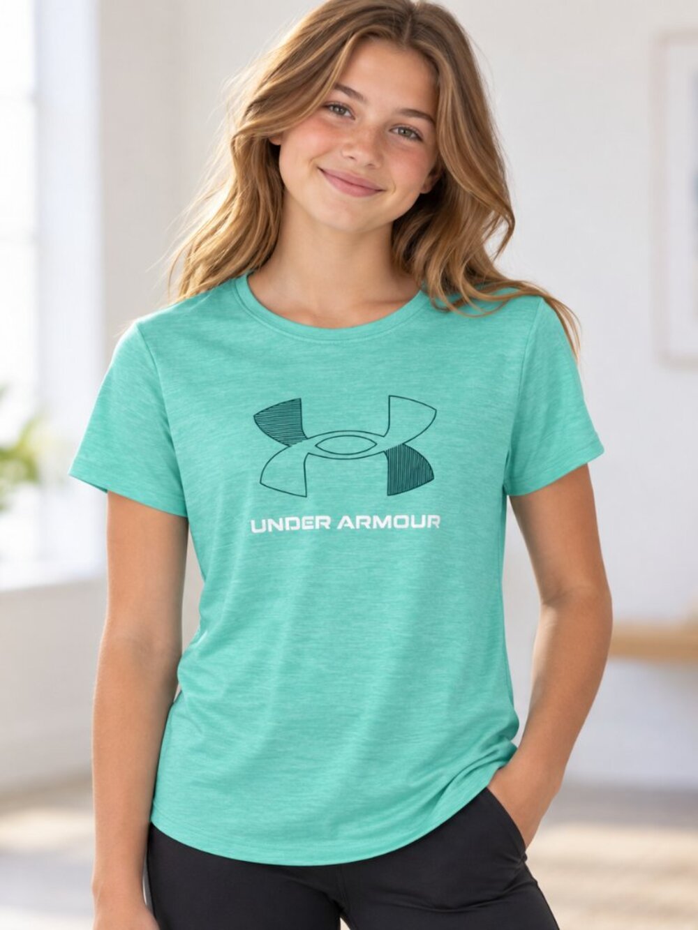 Under Armour Short Sleeve Tee in Teal Green NWOT
